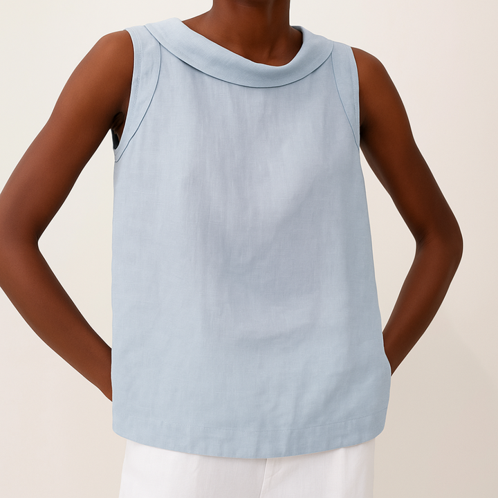 Dam Top | Ärmlös | Elegant | Sommar