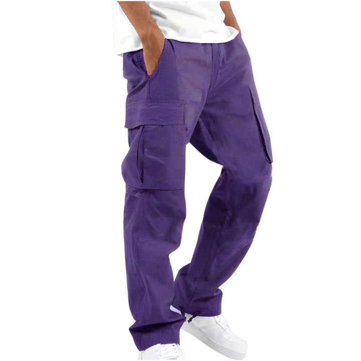 Herr Cargo Byxor | Straight | Med Zipperfickor | Sommar