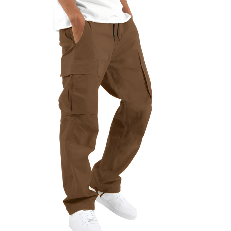 Herr Cargo Byxor | Straight | Med Zipperfickor | Sommar