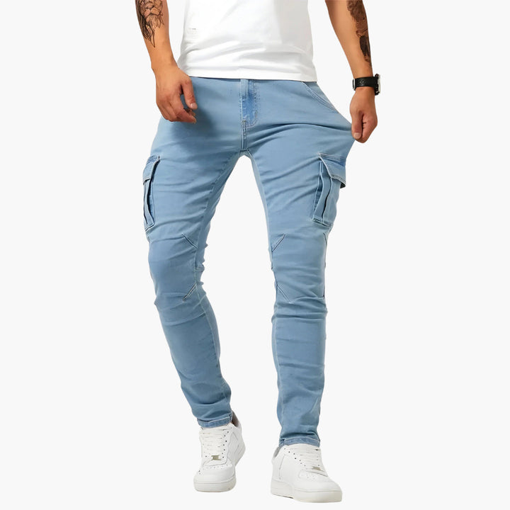 Herr Byxor | Cargo | Slimfit | Sommar