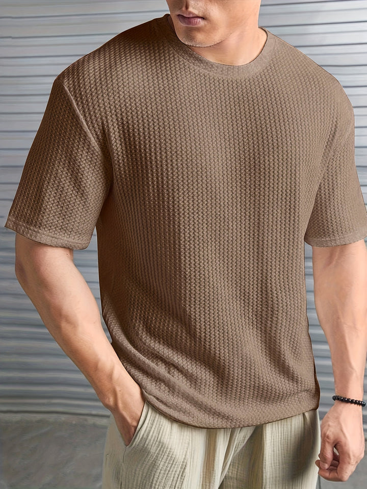 Herr T-shirt | Rak Passform | Kort Ärm | Sommar
