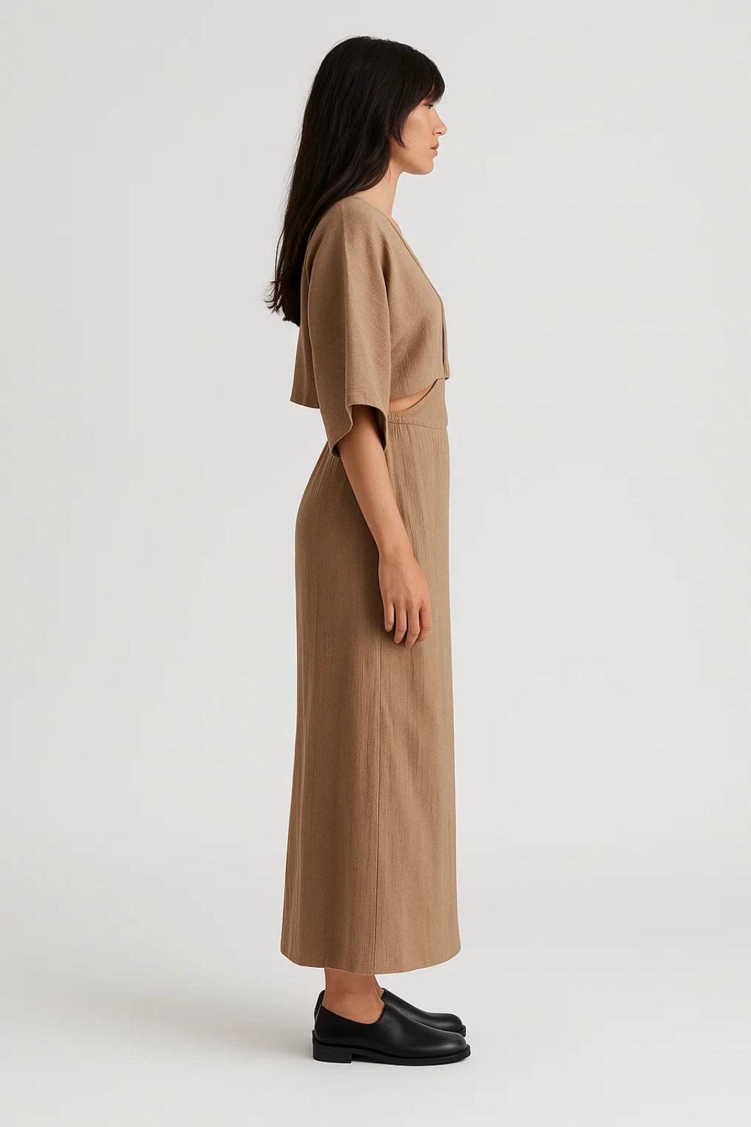 Dam Klänning | Elegant | V-ringning | Sommar