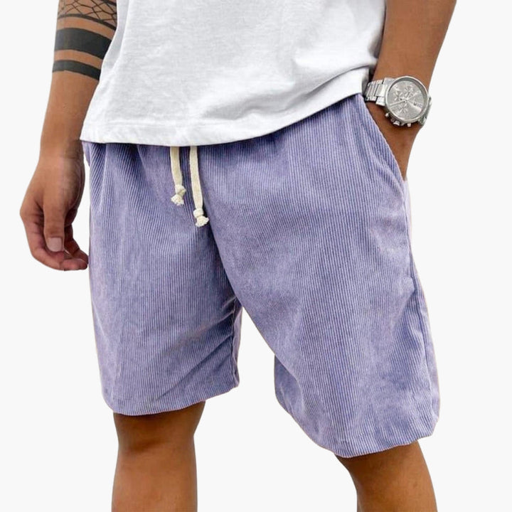 Herr Shorts | Avslappnad | Elastisk Midja | Sommar