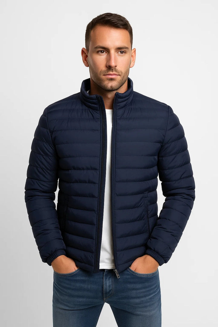Herr Jacka | Slimfit Casual | Dragkedja | Komfort
