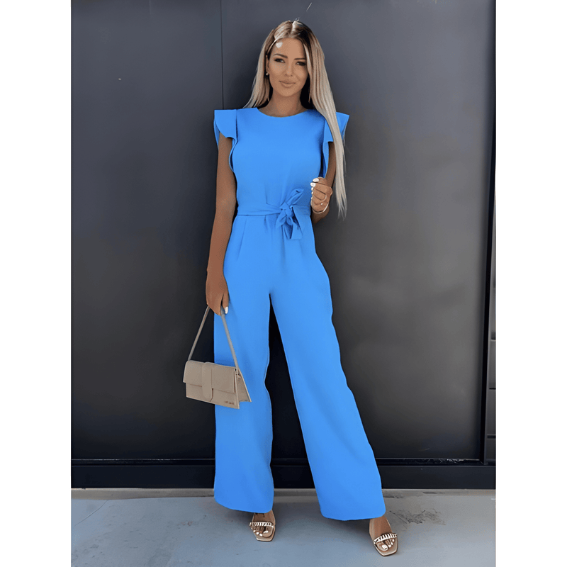 Jumpsuit Dam med Volangärm | Vida Ben | Festklänningar