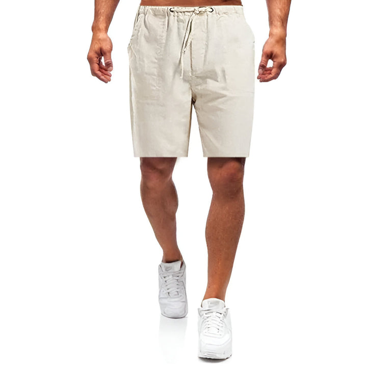 Herr Shorts | Tapered Fit | Dragsko Midja | Sommar