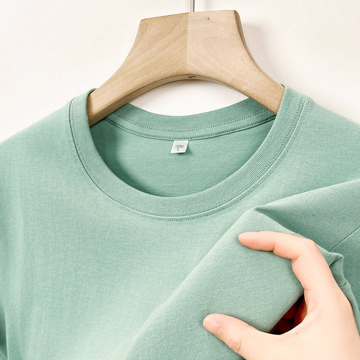 Herr T-shirt | Minimalistisk | Kort Ärm | Sommar