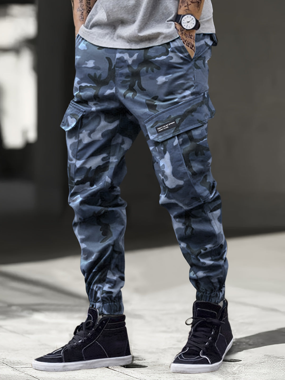 Herr Cargo Byxor | Straight | Met Fickor | Sommar