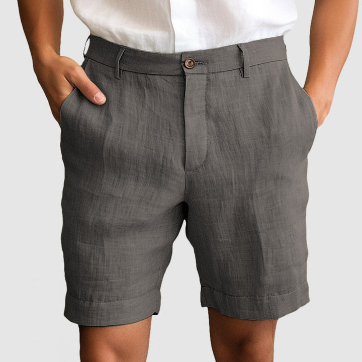 Herr Shorts | Rak Modell | Med Fickor | Sommar