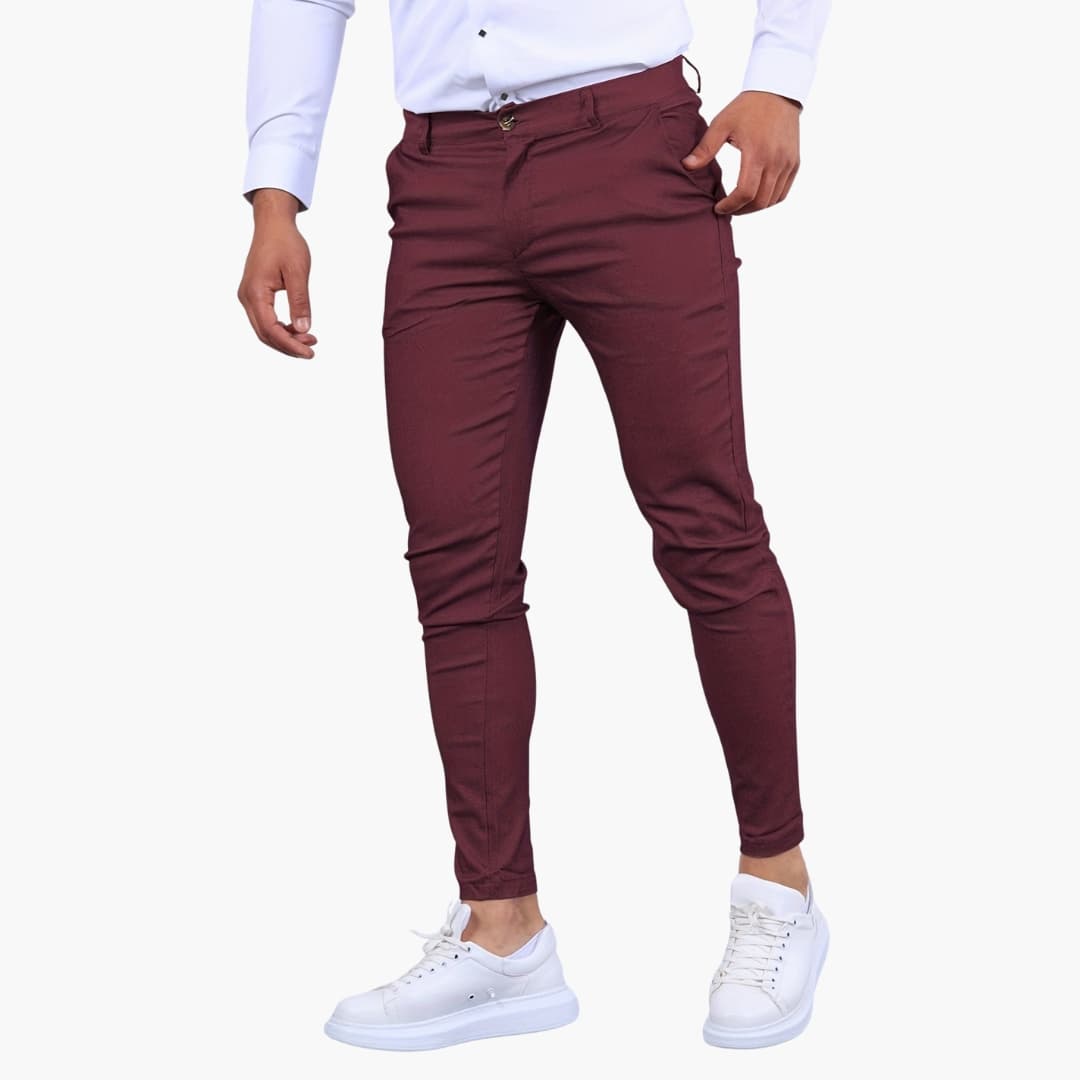 Herr byxor | Slimfit | Smala Ben | Sommar