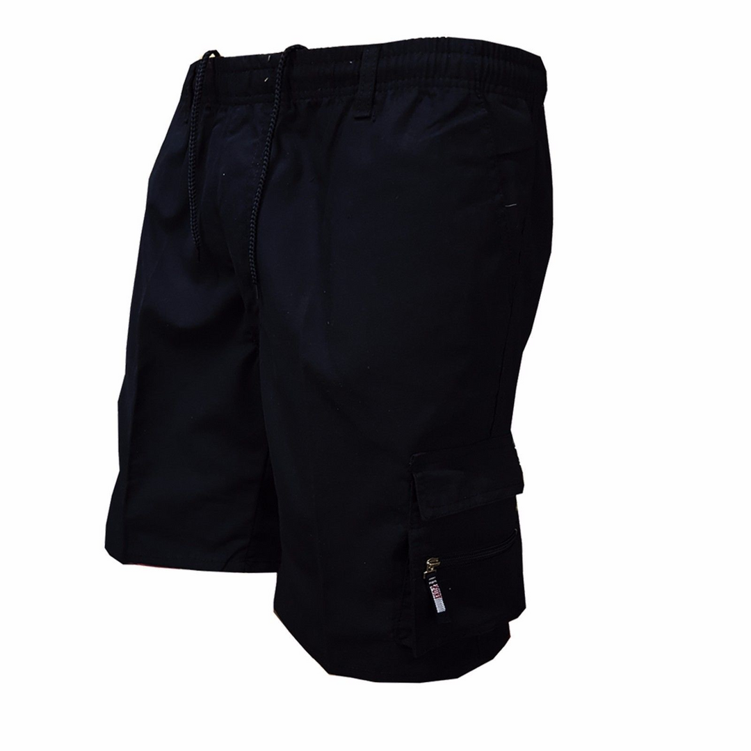 Herr Shorts | Cargo | Elastisk Midja | Sommar
