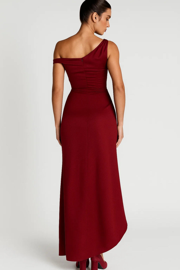Dames Klänning | Elegant Figurnära | Med Slits | Sommar