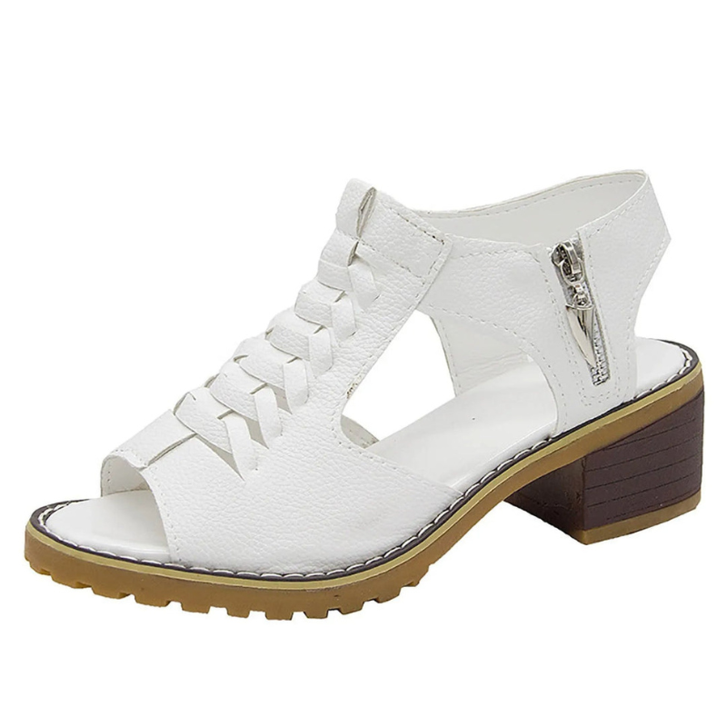 Höga Klack Sandaler | Skor Dam | Peep Toe & Korsade Remmar