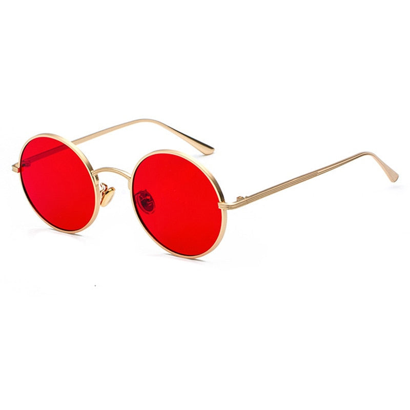 Unisex Solglasögon | Retro | Rund Design | Sommar