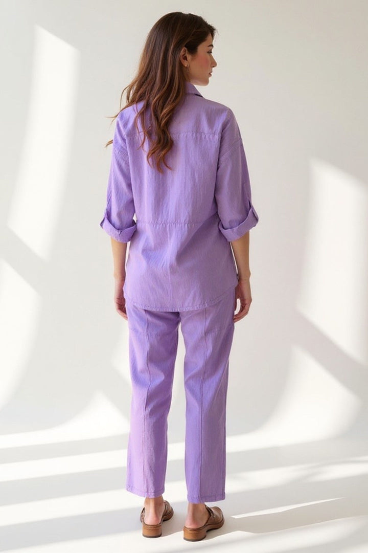 Dam Set | Elegant Stil | Med Knappar | Sommar