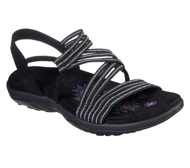 Sommarsandaler för Dam | Mjuk Sula & Elastisk Ovandel | Platt Kilklack | Bekväma & Vardagliga
