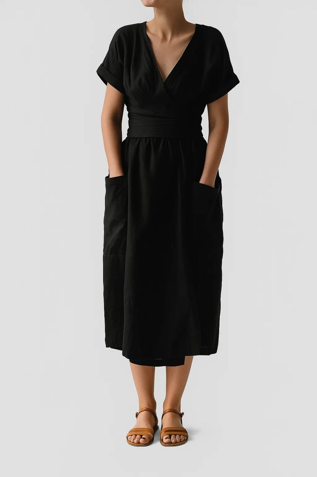 Dam Klänning | Elegant | Omlott | Sommar