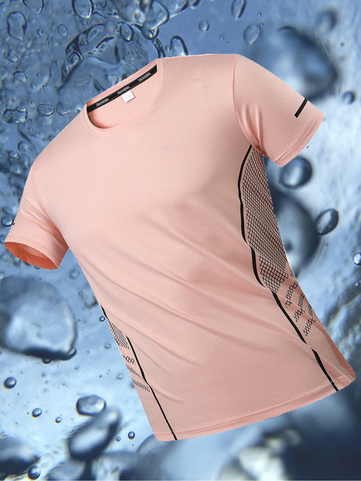 Herr T-shirt | Sportig | Kort Ärm | Sommar