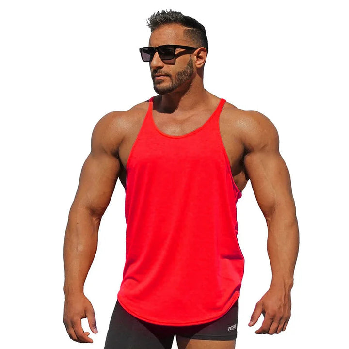 Herr Linne | Slimfit | Racerback | Sommar