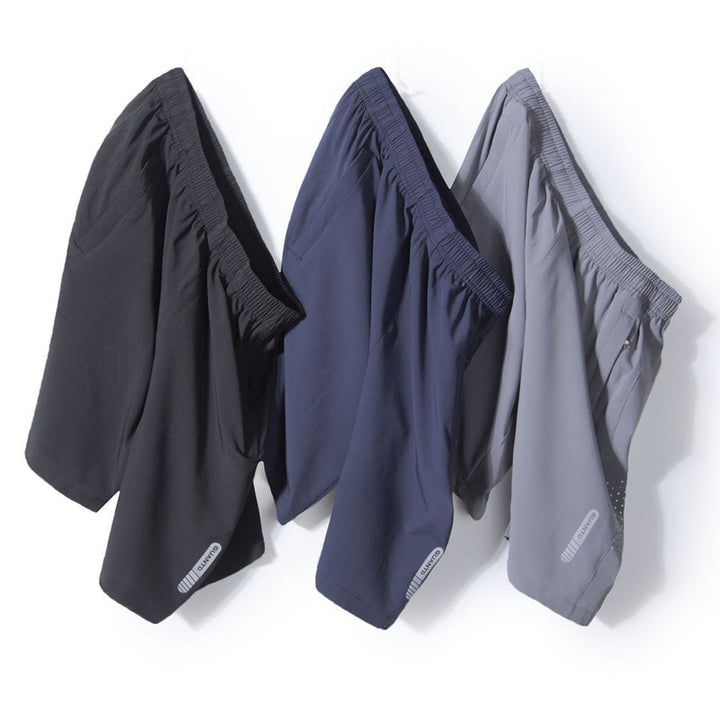 Herr Shorts | Rak Passform | Elastisk Midja | Sommar