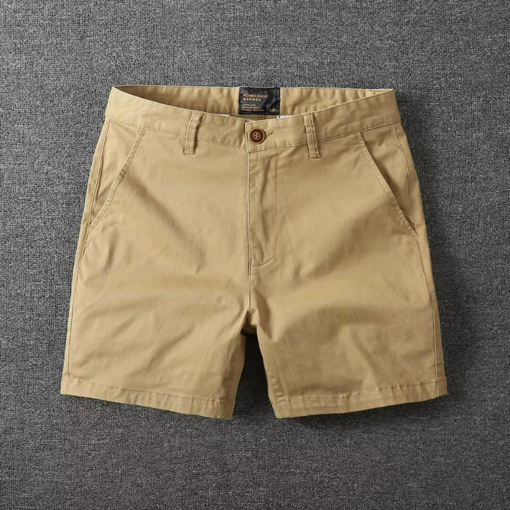 Herr Shorts | Slimfit Kort | Knoopsluiting | Sommar