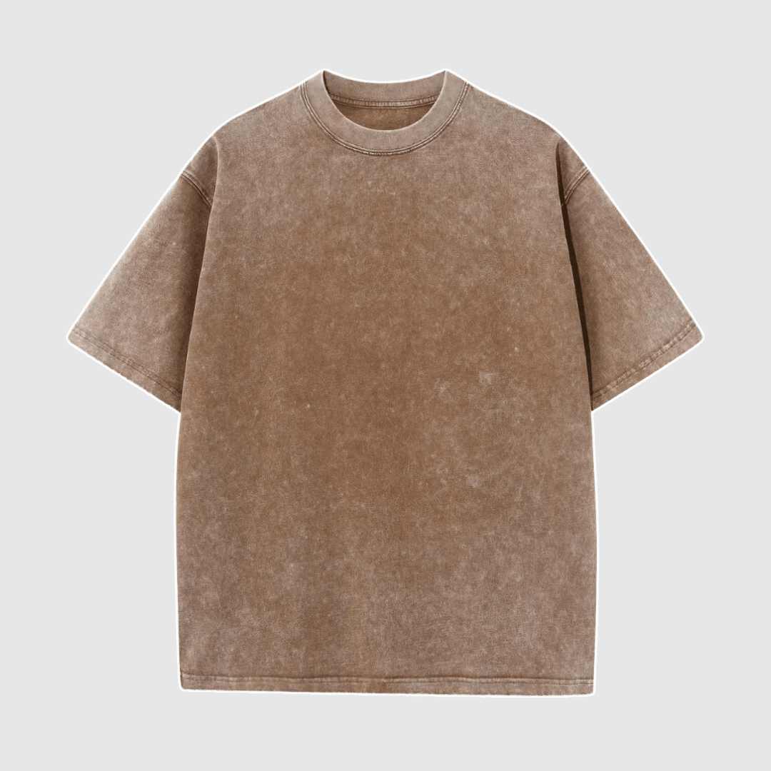 Herr T-shirt | Lös Passform | Kort Ärm | Sommar