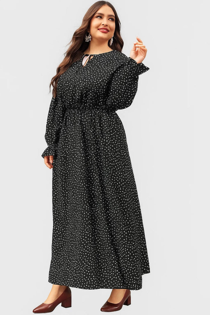 Dam Klänning | Elegant | Lång Ärme | Vår