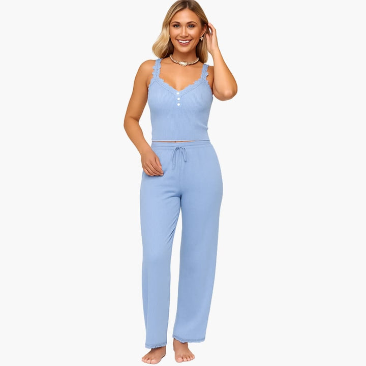 Dam Set | Elegant | Spetsdetaljer | Sommar