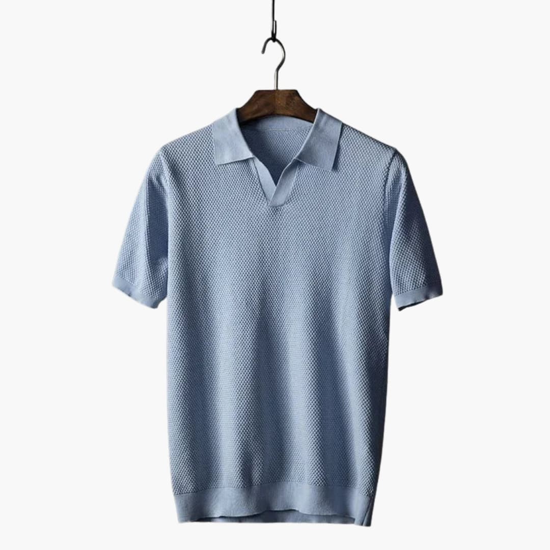 Herr Pikétröja | Elegant | Kort Ärm | Sommar