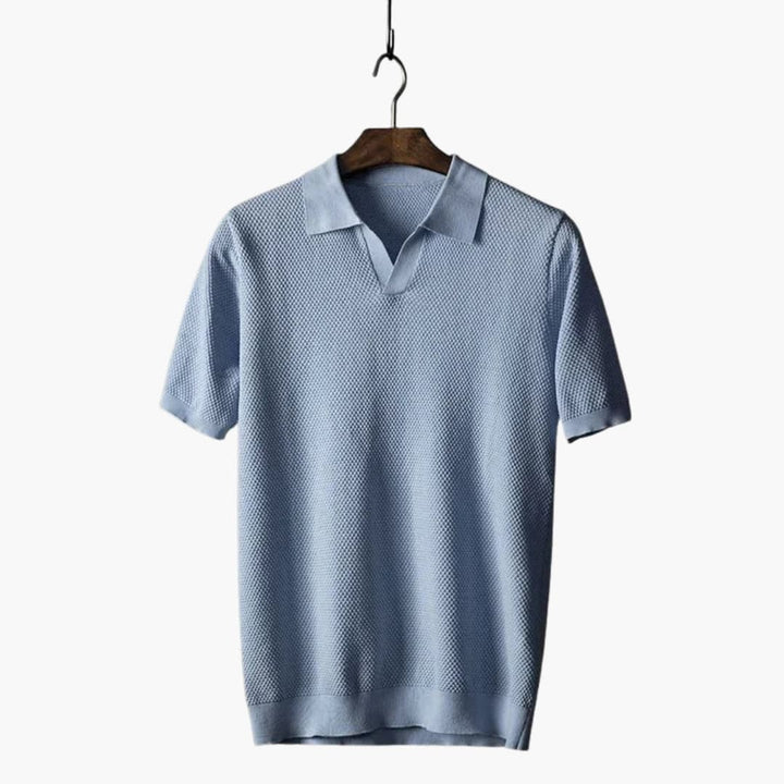 Herr Pikétröja | Elegant | Kort Ärm | Sommar