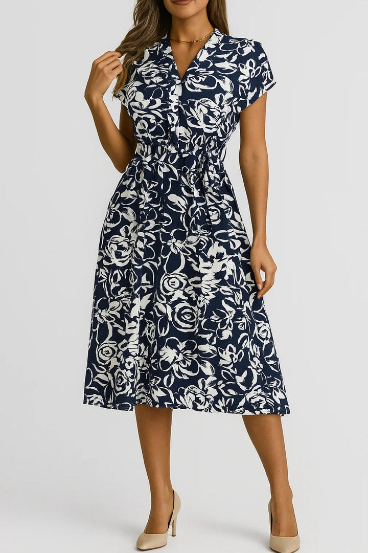 Dam Klänning | Figurnära | Kort ärm | Sommar