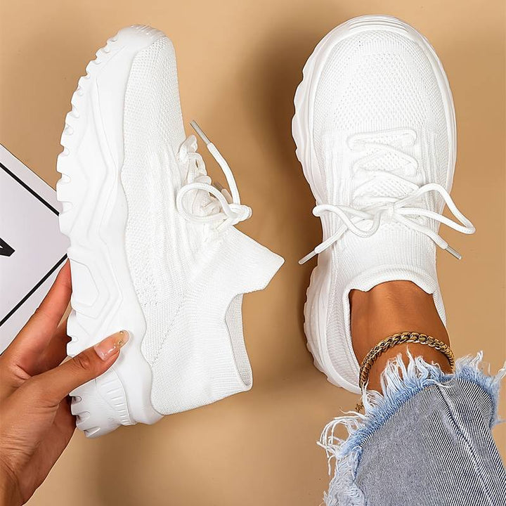 Dam Sneakers | Sportig | Snörning | Sommar