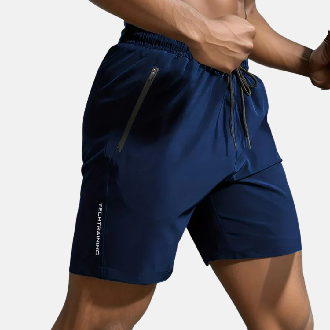 Herr Shorts | Rak Modell | Med Dragkedjefickor | Sommar