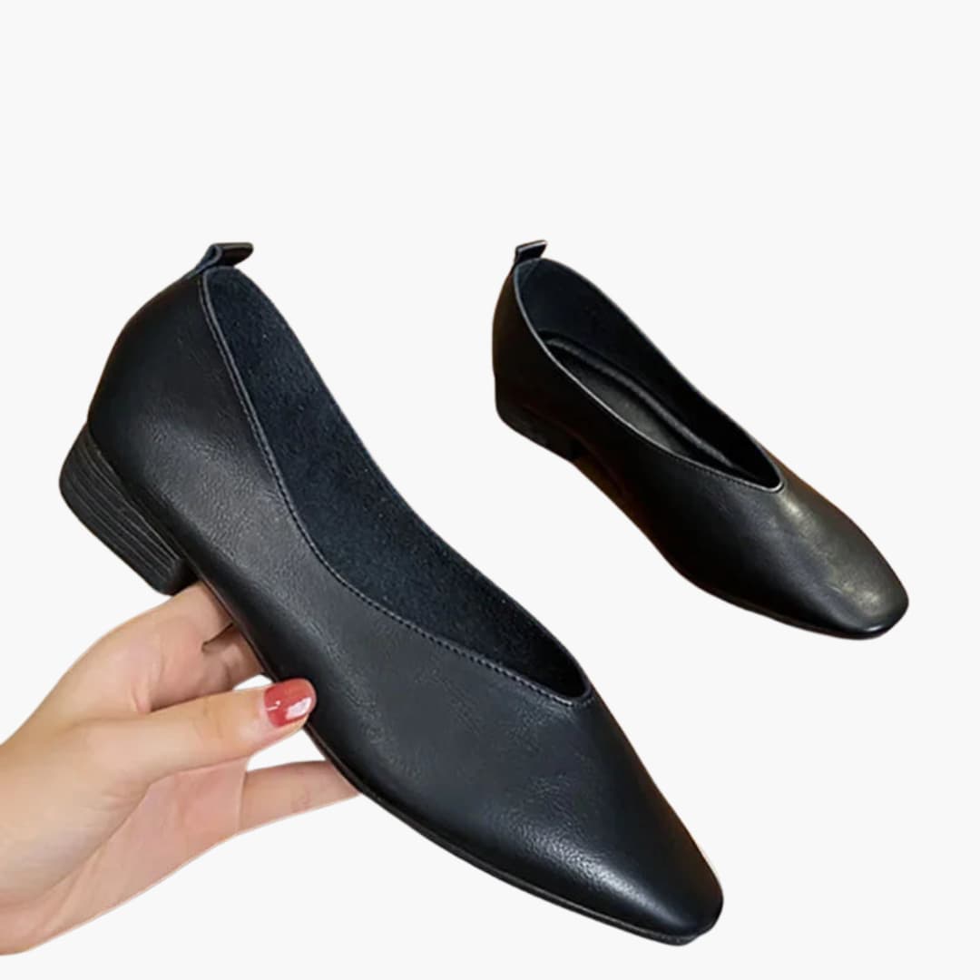 Dampumps | Elegant | Fyrkantig Tå | Sommar