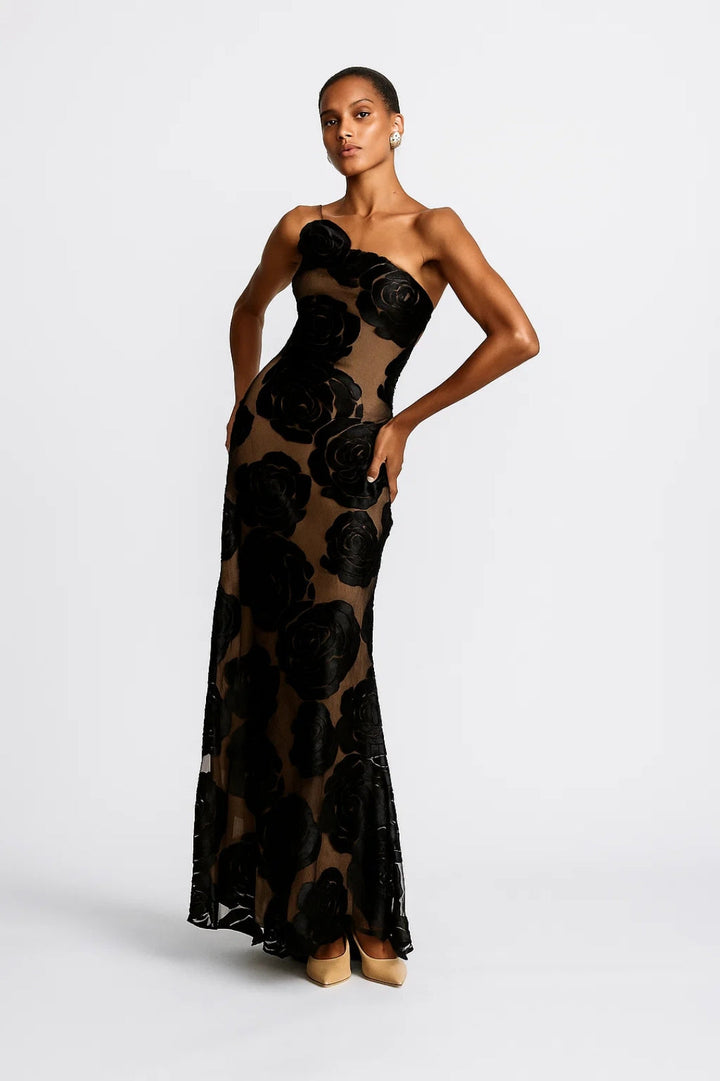 Dam Klänning | Elegant Slimfit | Strapless | Sommar