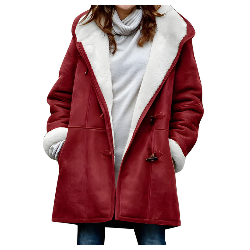 Dam Vinterjacka | Extra Varm & Vattenavvisande | Vardaglig & Stilren | Polyester