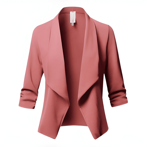 Vinterrock Dam | Långärmad Jacka | Elegant Blazer för Formell Stil