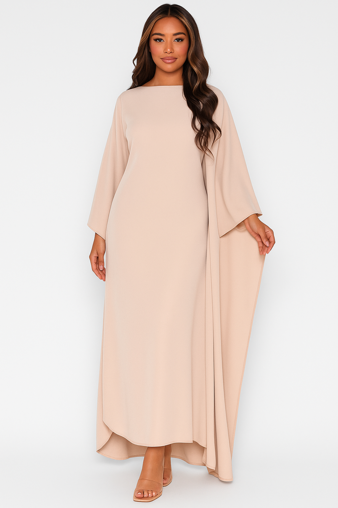 Dam Klänning | Oversized | Vida Ärmar | Sommar