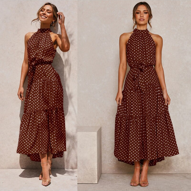 Damklänning | Elegant | Halterneck | Sommar