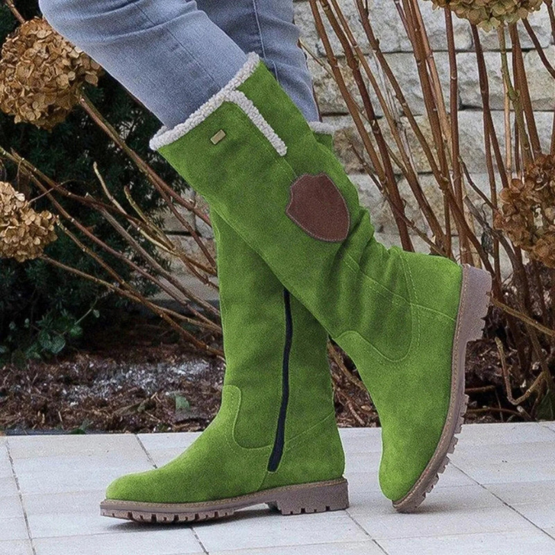 Skor för Vinter | Höga Snowboots Dam | Plattform & Sidodragkedja