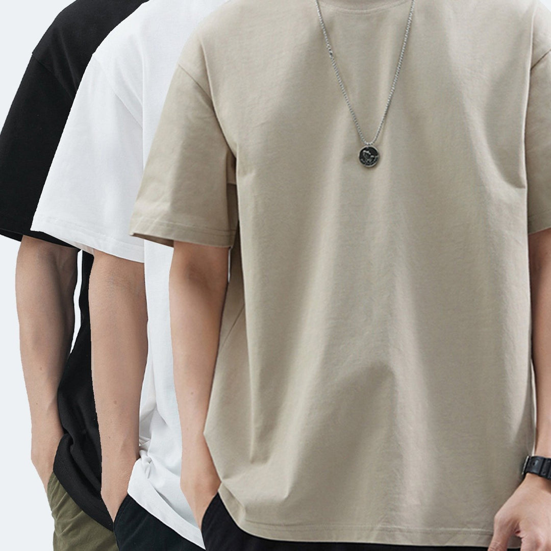 Herr T-shirt | Oversized | Kort Ärm | Sommar