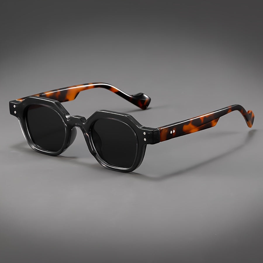 Herr Solglasögon | Vintage Retro | Rund Design | Sommar