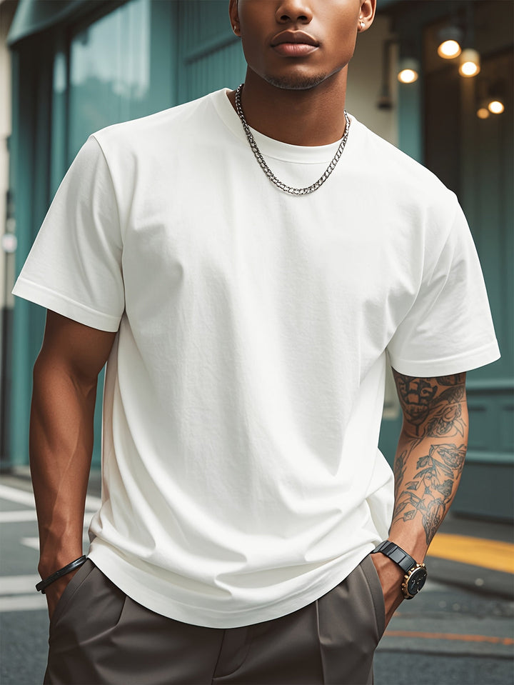 Herr T-shirt | Slimfit | Kort Ärm | Sommar