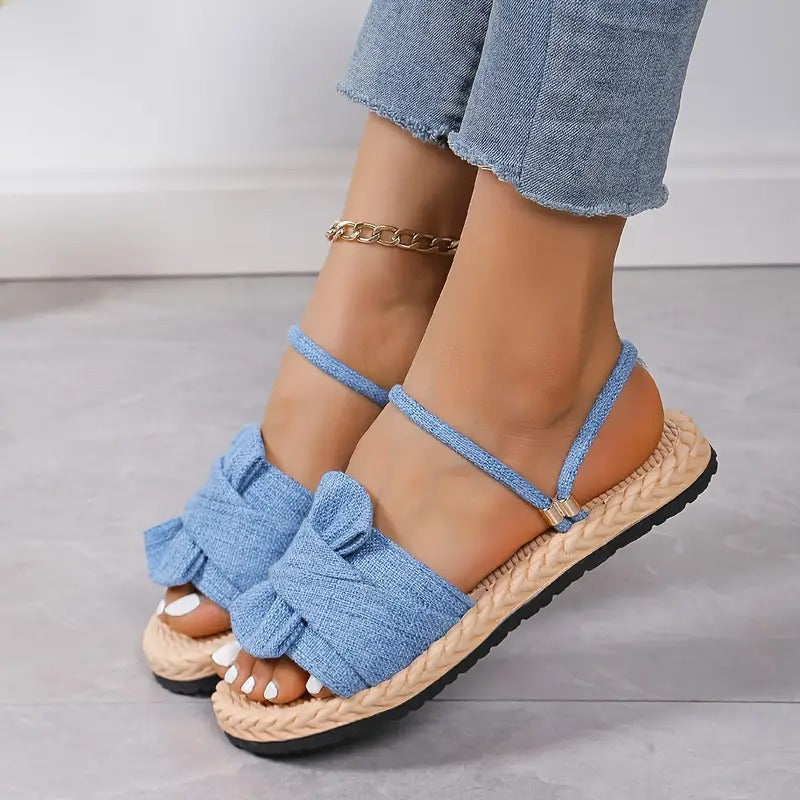 Sandal för kvinnor | Lätt och mångsidig | Enfärgad | Sommarstil
