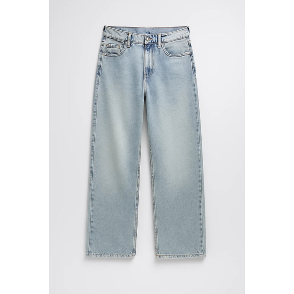 Damjeans | Rak Passform och Hög Midja | Dam Kläder