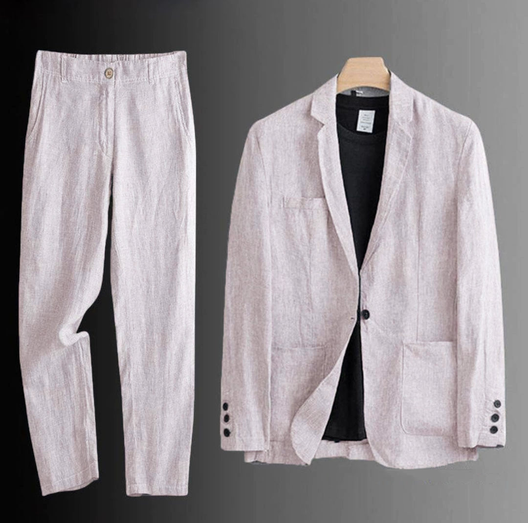 Herr Set | Modern Tapered | Lätt Silhuett | Sommar