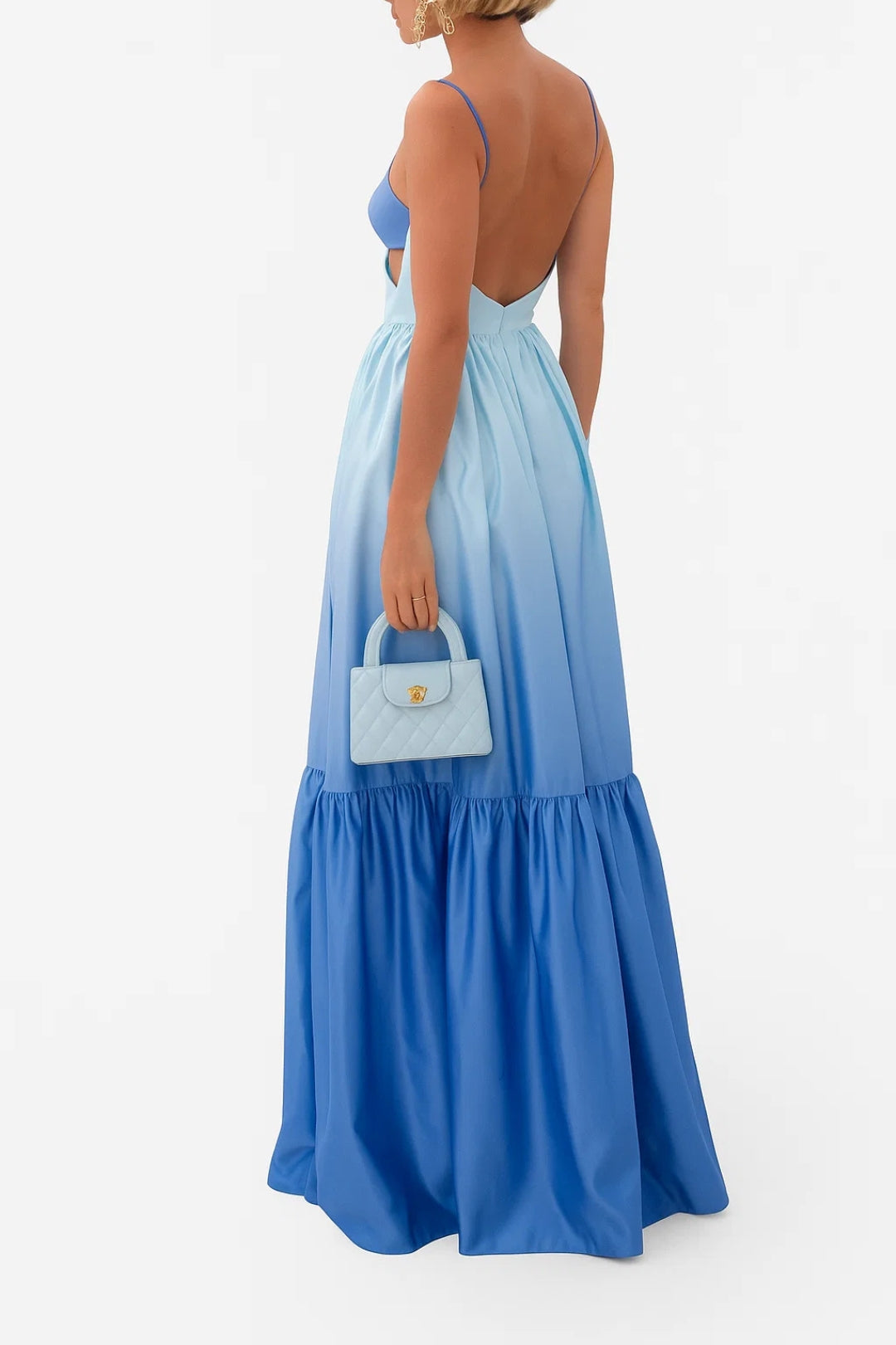 Dam Klänning | Elegant | Maxiklänning | Cut Out | Sommar