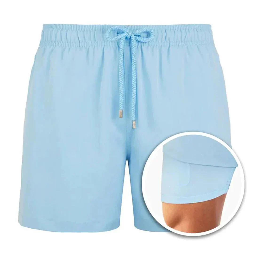 Herr Shorts | Rak Modell | Med Dragsnöre | Sommar