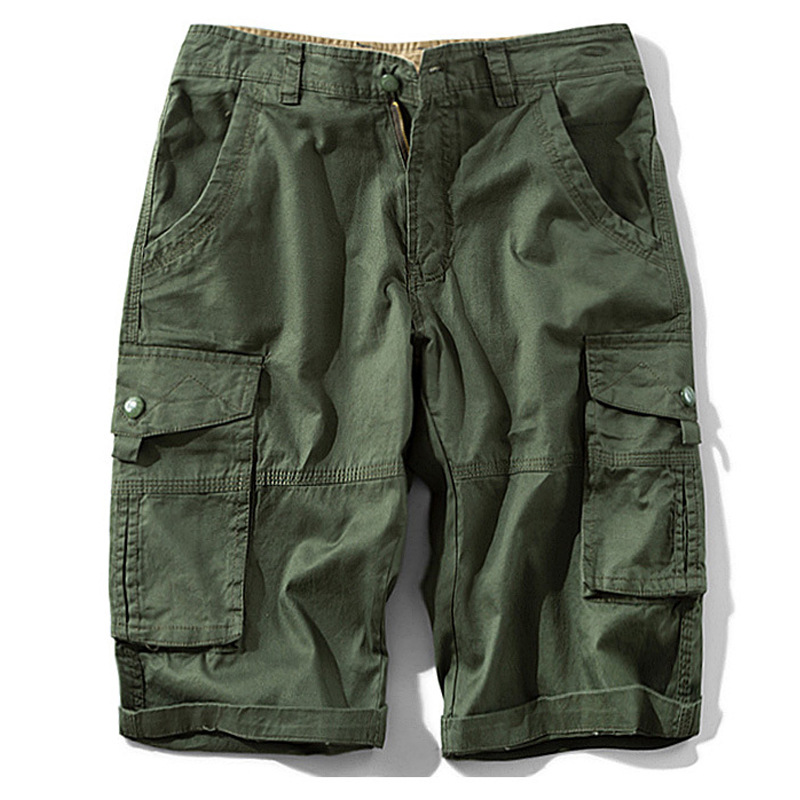 Herr Shorts | Cargo | Knappstängning | Sommar