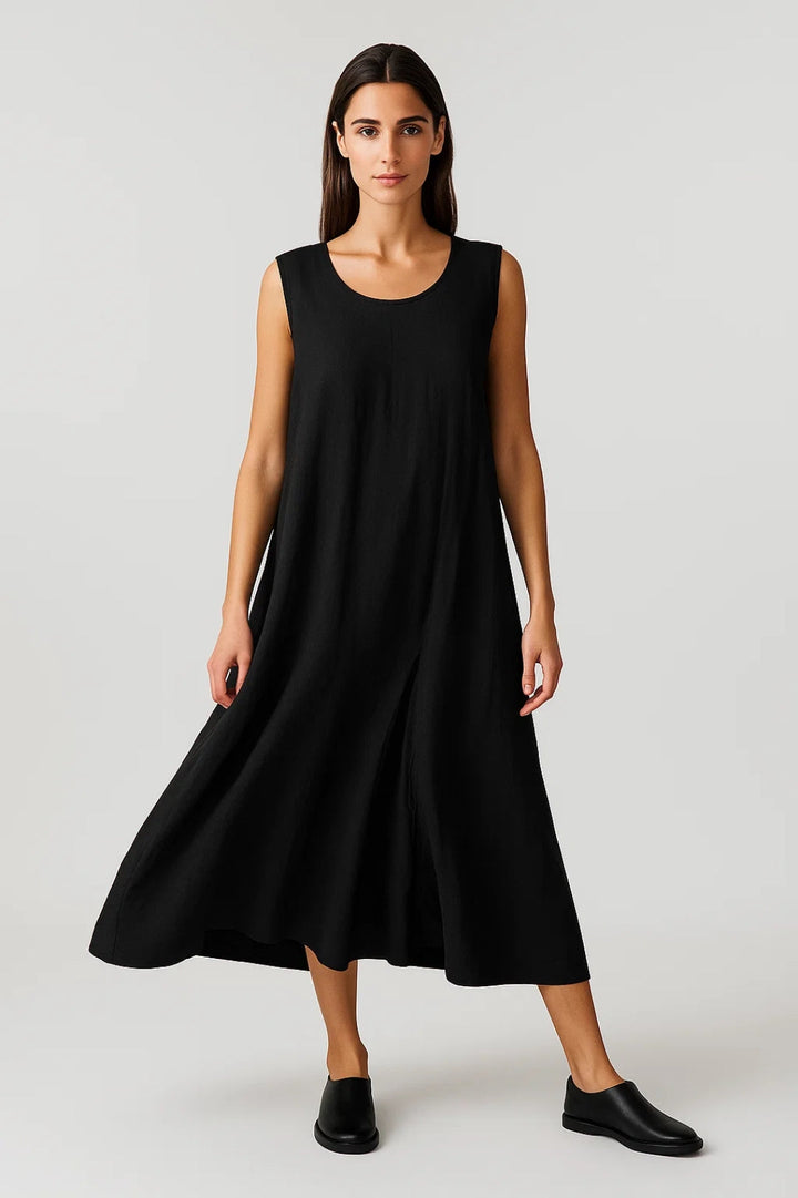 Dam Klänning | Oversized | Ärmlös | Sommar